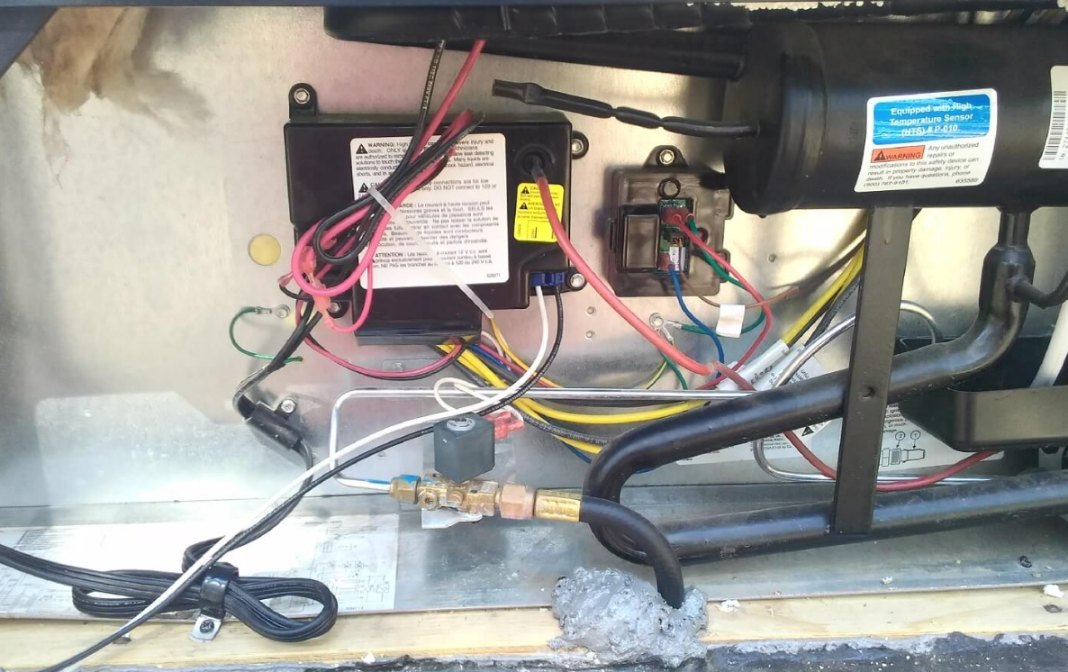 RV wiring repair and GFCI outlet replacement on the Treasure Coast