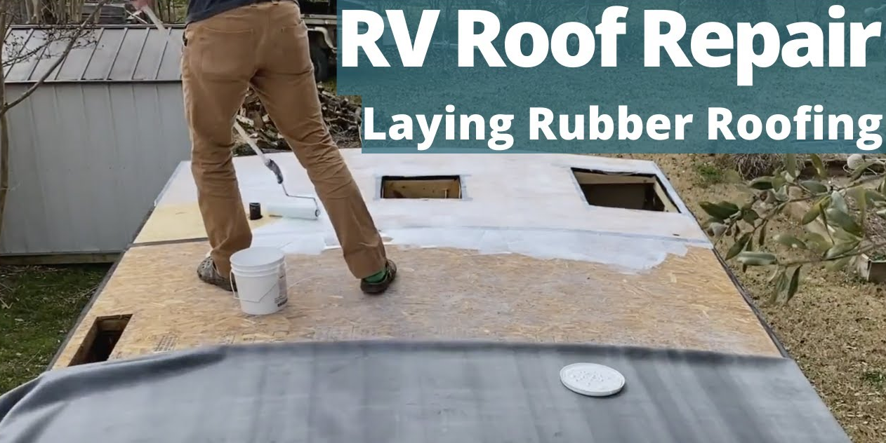 RV roof repair
